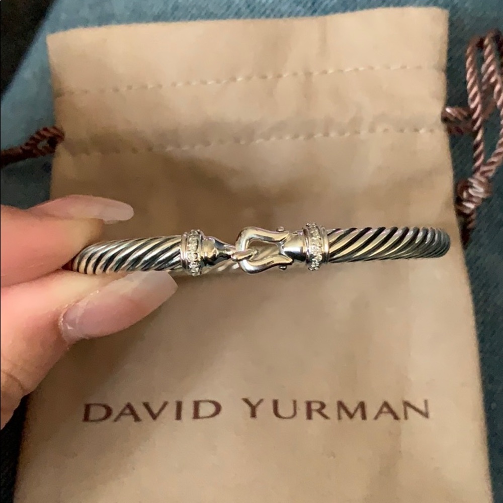 David Yurman 5mm buckle bracelet